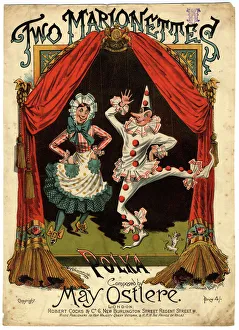 Music cover for Two Marionettes Polka Music cover for Two Marionettes Polka
