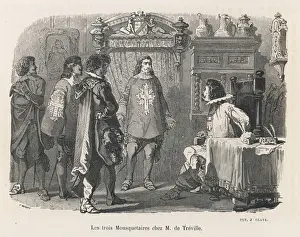 Classic Literature Prints Online Prints: Three Musketeers