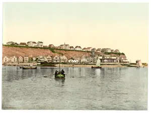 Nineteenth Century German History Prints: N. E. Point, Helgoland, Germany