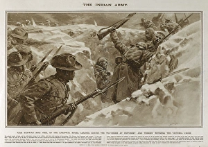 Naik Darwan Sing Negi in Great War Deeds, WW1 Naik Darwan Sing Negi in Great War Deeds, WW1