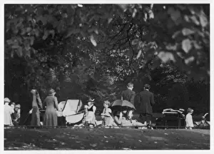 Park Scenes From The Past Prints: NANNIES ROW