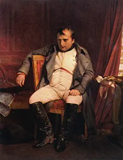 Historical Figure Portraits Prints: Napoleon (Defeated)
