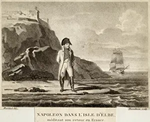 Napoleon on Elba Print - Exiled Leader