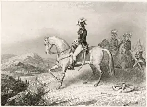 Napoleon On Horseback Prints: Napoleon I (Scheffer)