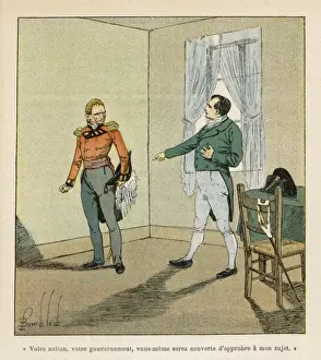 19th Century Art Prints: Napoleon and Lowe