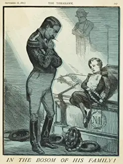 Napoleon III Contemplates His Son (Print)
