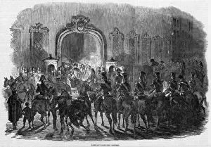 Spanish History Figures Prints: Narvaez Resigns