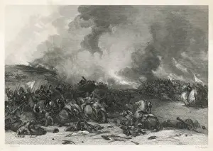 English Civil War Battles Prints: Naseby (Cattermole)