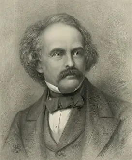 Nathaniel Hawthorne Portrait Prints: Nathaniel Hawthorne
