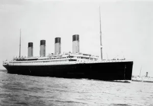 Cruise Ship Prints: RMS Titanic at Southampton Print, 1912