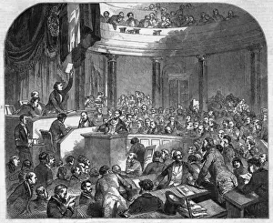 National Assembly Impassioned Oratory Print