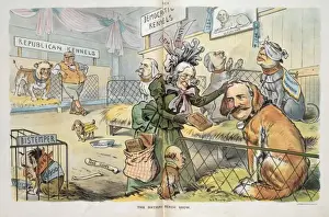 Puck Magazine Cartoons Prints: The national bench show