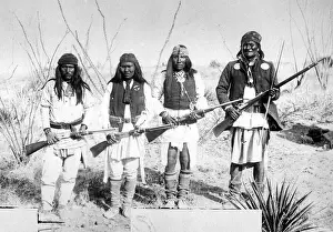 Geronimo, Chiricahua Apache Leader Print (1829-1909)