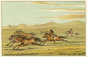 Images Dated 17th October 2007: Native Americans Hunting
