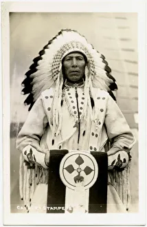 Native Indian Chief, Calgary Stampede, Canada Native Indian Chief, Calgary Stampede, Canada