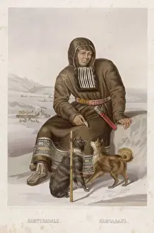 Russian Historical Figures Prints: Native of Kamchatka
