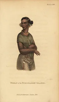 Native woman of Erikub Atoll, Ratak chain, Marshall Islands Native woman of Erikub Atoll, Ratak chain, Marshall Islands