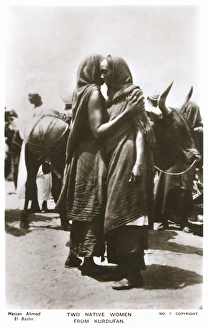 Two Native women from Kurdufan, Sudan Two Native women from Kurdufan, Sudan
