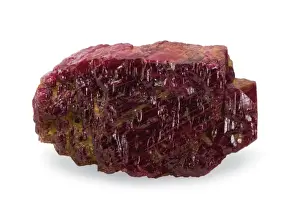 Natural Ruby Crystal Print, 1,085 carats