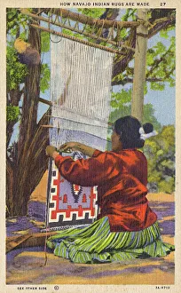 How Navajo Indian Rugs are made - USA How Navajo Indian Rugs are made - USA