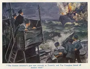 World War II Naval Battles Prints: Naval Combat (Fiction)