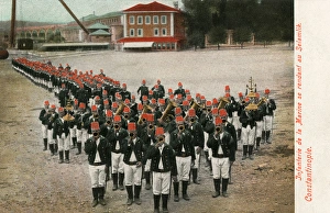 Naval Infantry going to Selamlik (Friday Prayers) - Istanbul Naval Infantry going to Selamlik (Friday Prayers) - Istanbul