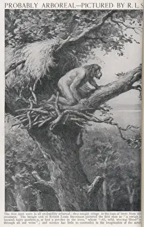 Neanderthal Man Print