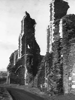 Neath Abbey Print, Ruins of 12th Century Welsh Monastery