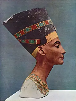 Nefertiti Bust Print (C.1370 BC C.1330 BC)