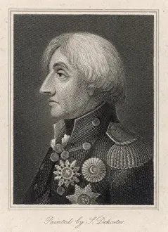 Lord Nelson Portrait Prints: Nelson in Profile