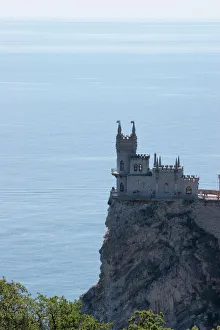 Neo-gothic castle near Yalta, Ukraine Neo-gothic castle near Yalta, Ukraine