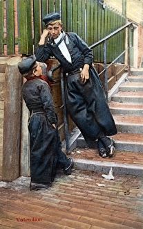The Netherlands - Two boys from Volendam The Netherlands - Two boys from Volendam