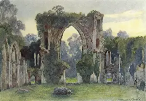 English Abbeys Prints: Netley Abbey / West / 1908