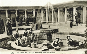 The new baths and atrium at Deauville The new baths and atrium at Deauville