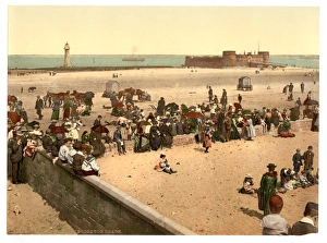 New Brighton Beach, Liverpool, England New Brighton Beach, Liverpool, England
