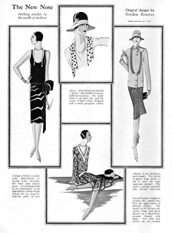 New fashions notes by Gordon Conway, 1927 New fashions notes by Gordon Conway, 1927