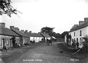 Toome New Ferry Street Scene Print, Early 1900s