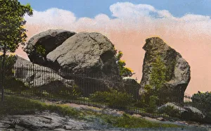 New Haven, Connecticut, USA - Judge Cave, West Rock Park New Haven, Connecticut, USA - Judge Cave, West Rock Park