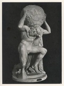 New Images August 2021 Prints: Farnese Atlas Sculpture Print, Museo Nazionale Napoli