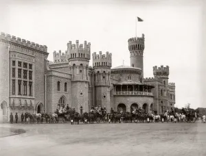 India - Palace of the Maharajah of Bangalore Print c.1890s