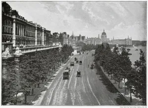Victoria Embankment Print, 1901