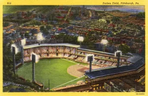 Baseball Stadium Prints: Forbes Field Stadium Print, Pittsburgh, PA, 1941