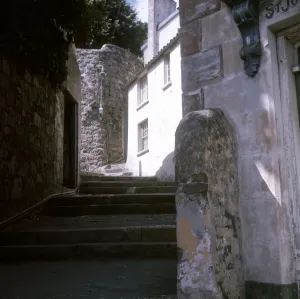 Historic European Alleyway Print