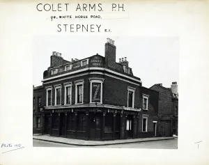 London Boozer Photographs Prints: Photograph of Colet Arms, Stepney, London