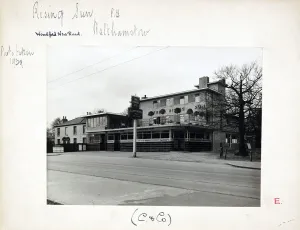 Pub Prints: Rising Sun PH, Walthamstow, London Print 1939