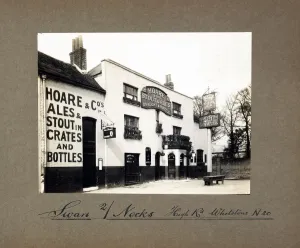 Pub Prints: Photograph of Swan With Two Necks PH Print, London