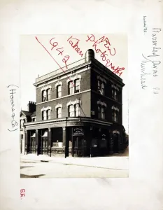 Waverley Arms Print, Nunhead London SE15 1934-1942