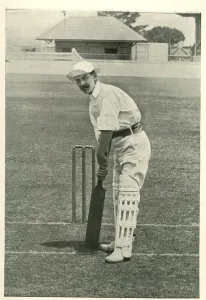 S E Gregory, Cricketer Print circa 1897