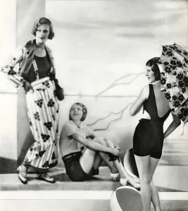 Vintage Beachwear Prints: Sea Suits for Sunning and Swimming 1931