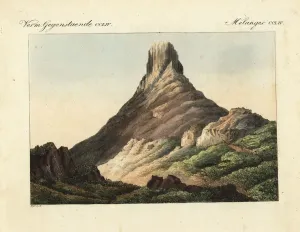 An Sgurr or the Notch, Isle of Eigg, Hebrides Print